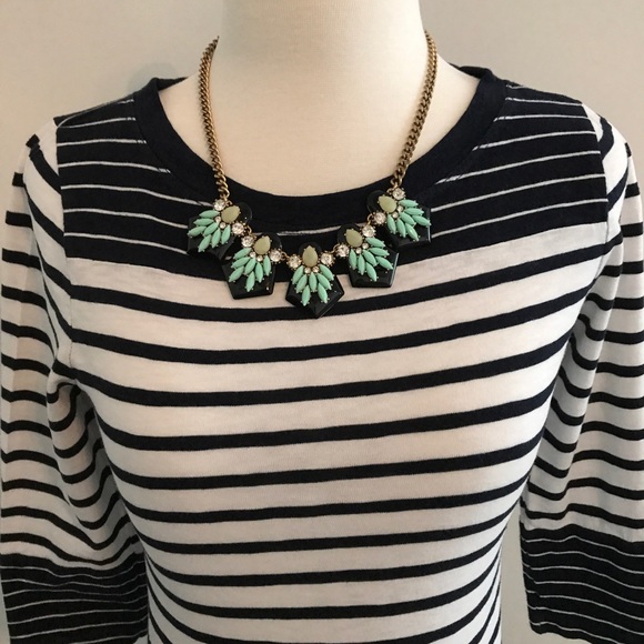 J. Crew Tops - JCREW STRIPPED TOP